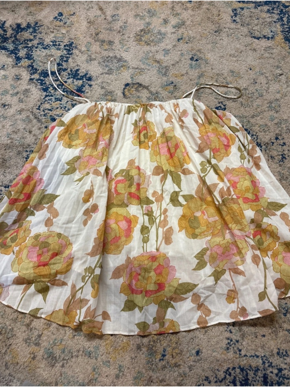 Rebecca Taylor peony pleated top